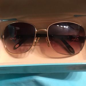 Authentic Tiffany & Co. aviator sunglasses